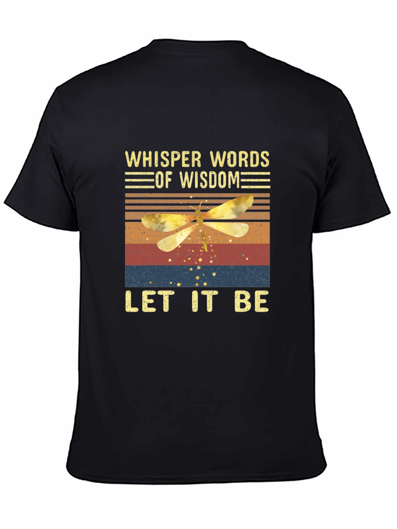 Whisper Words of Wisdom Dragonfly Graphic Tee
