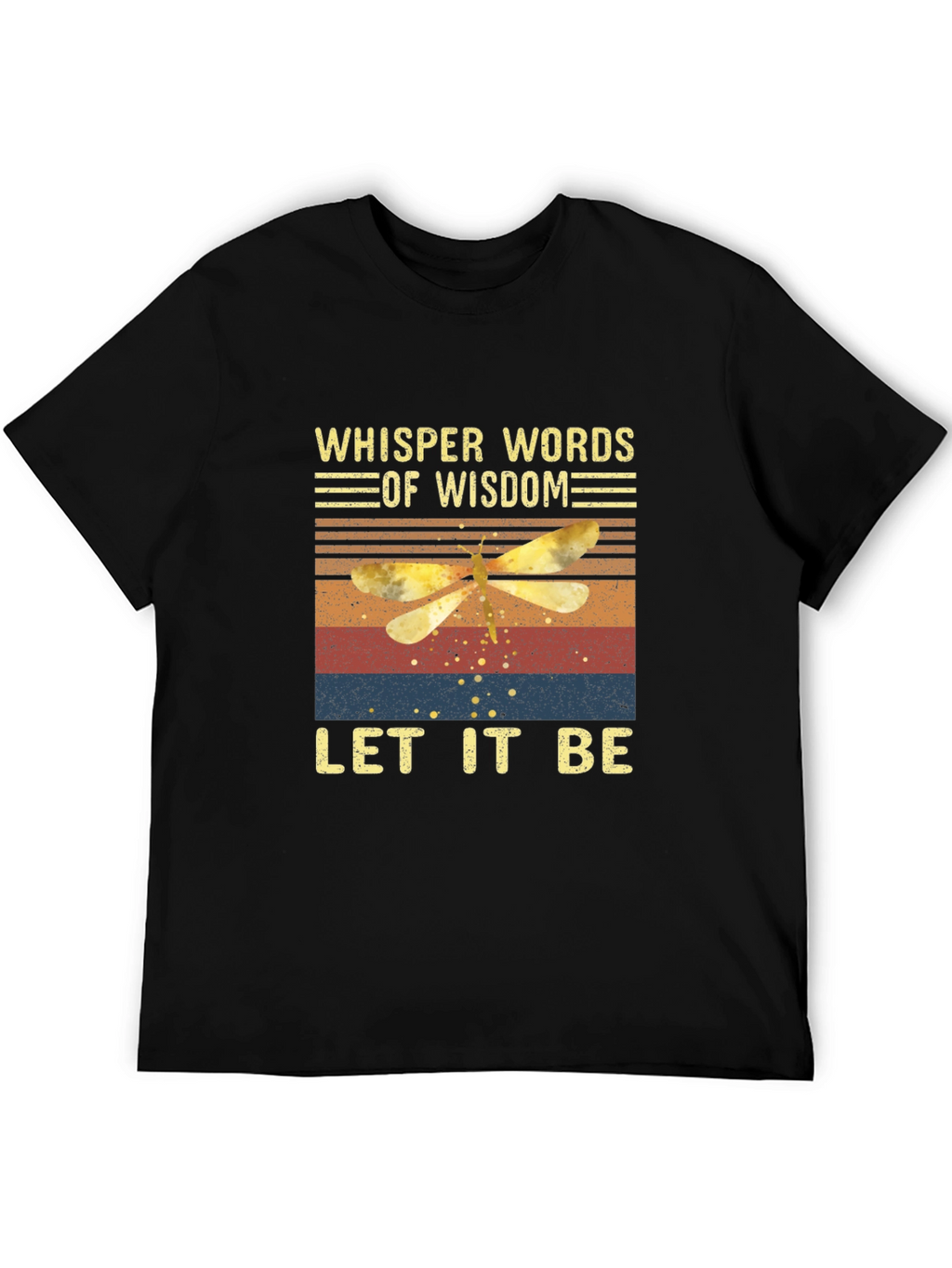 Whisper Words of Wisdom Dragonfly Graphic Tee