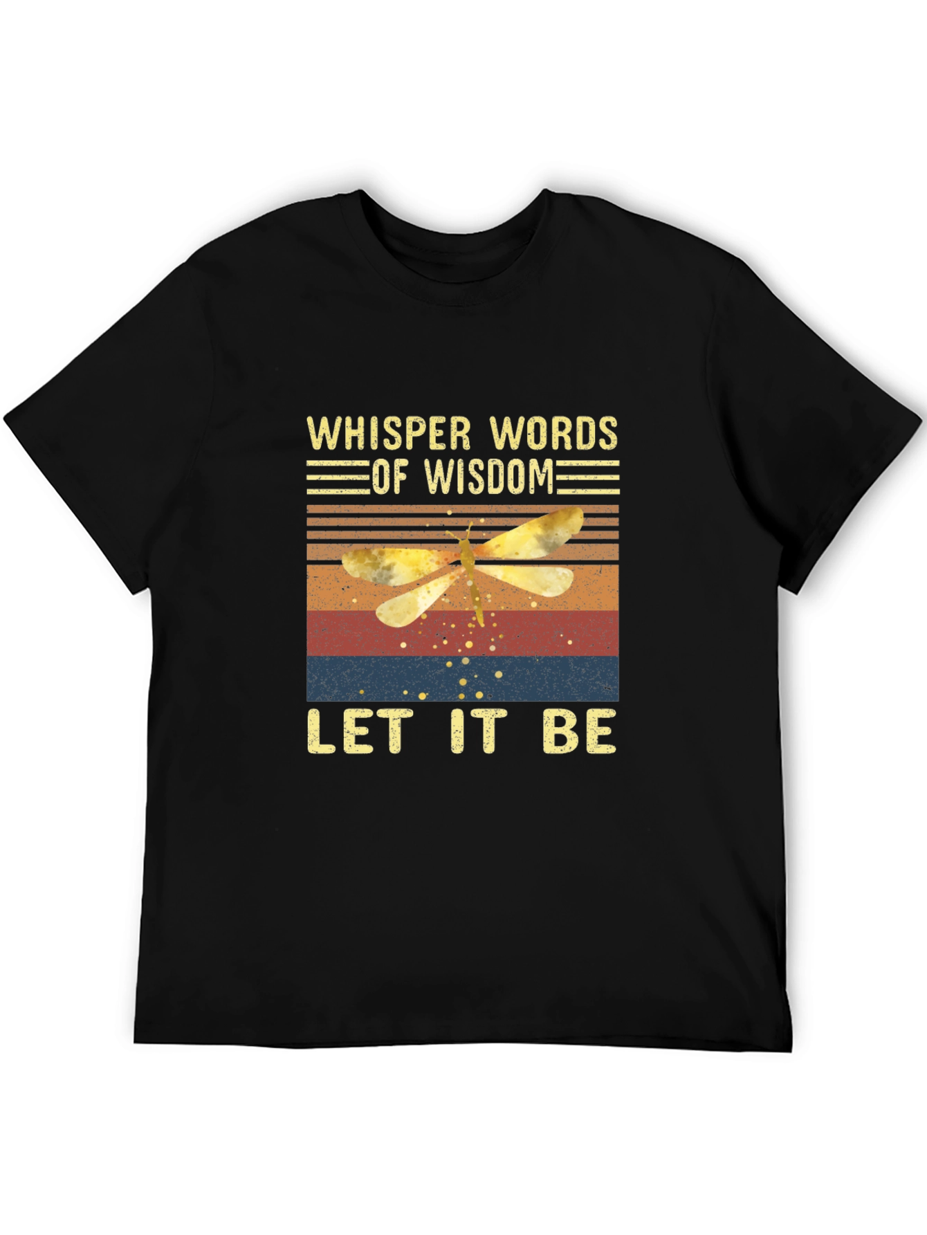 Whisper Words of Wisdom Dragonfly Graphic Tee