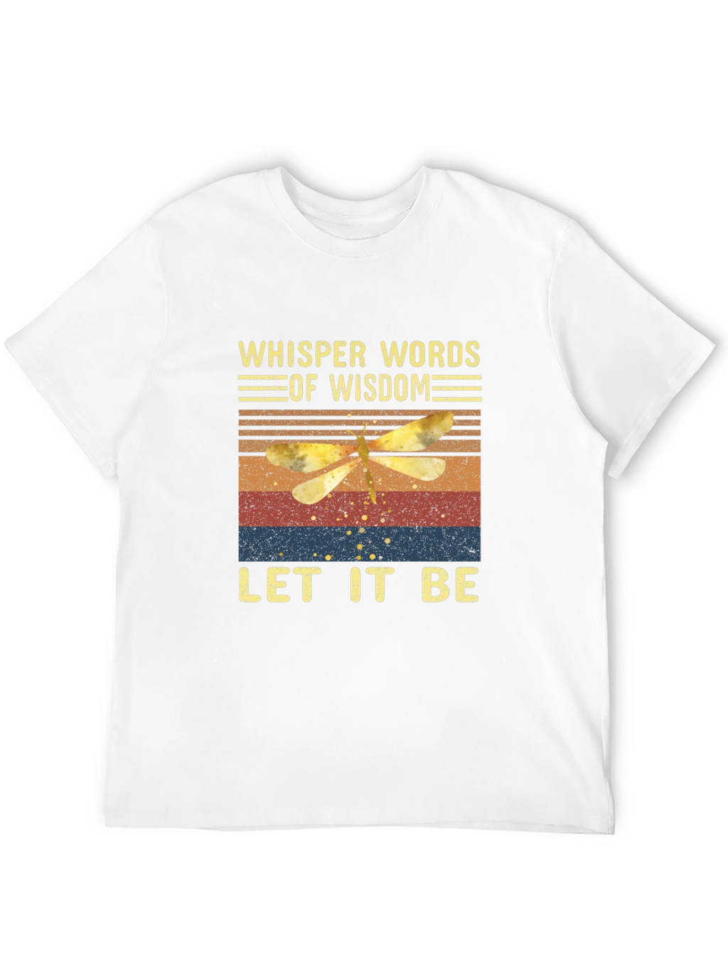 Whisper Words of Wisdom Dragonfly Graphic Tee