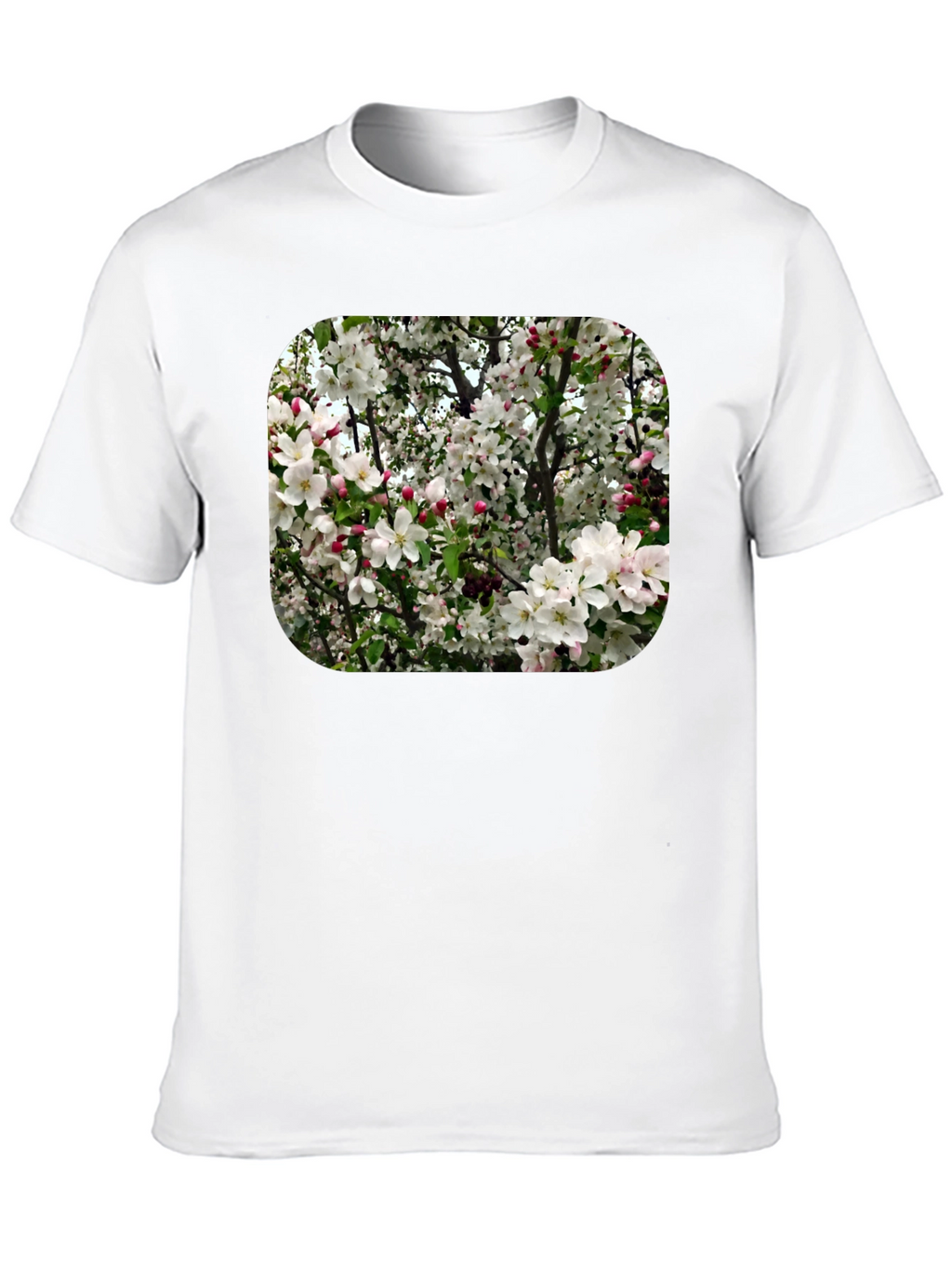 Floral Blossom T-Shirt - Black