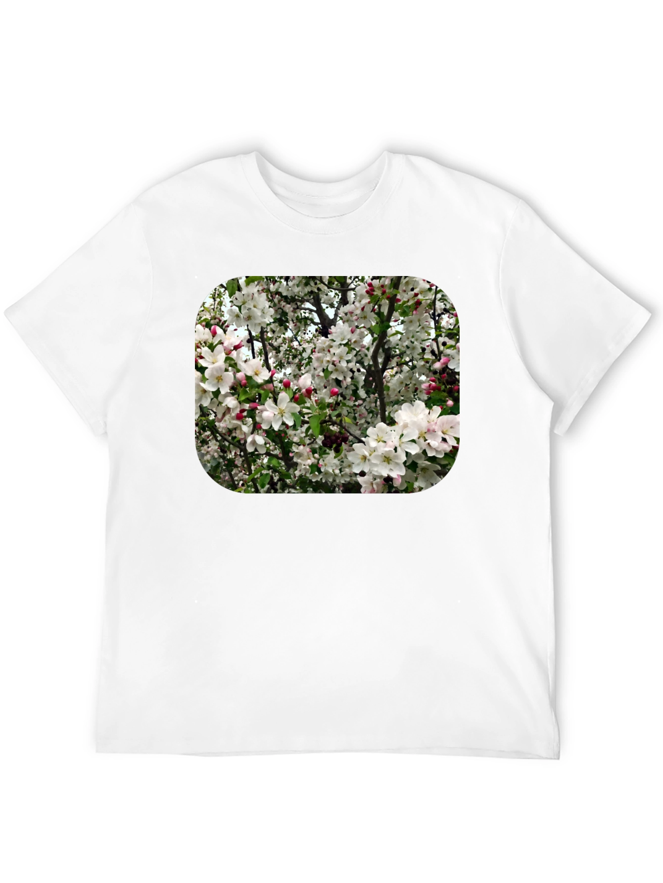 Floral Blossom T-Shirt - Black