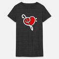 2 Music Bass Clef Heart Love Note Two Treble Sound