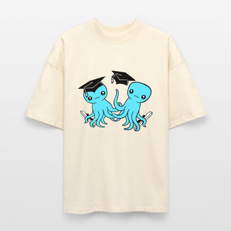 2 Octopus two graduation passed college friends