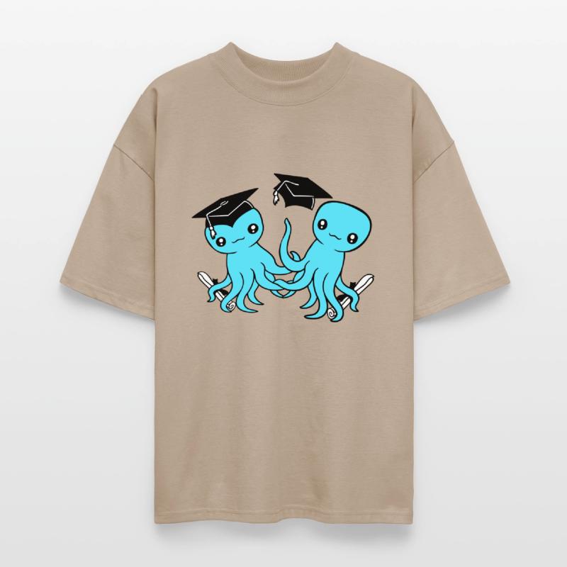 2 Octopus two graduation passed college friends