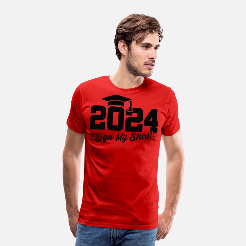 2024 Senior Graduation Autograph Shirt Class