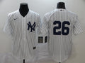 Men's New York Yankees DJ LeMahieu #26 White Replica Player Name Jerseys