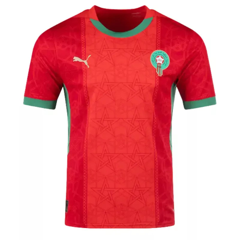 25/26 Morocco Home Jersey Front