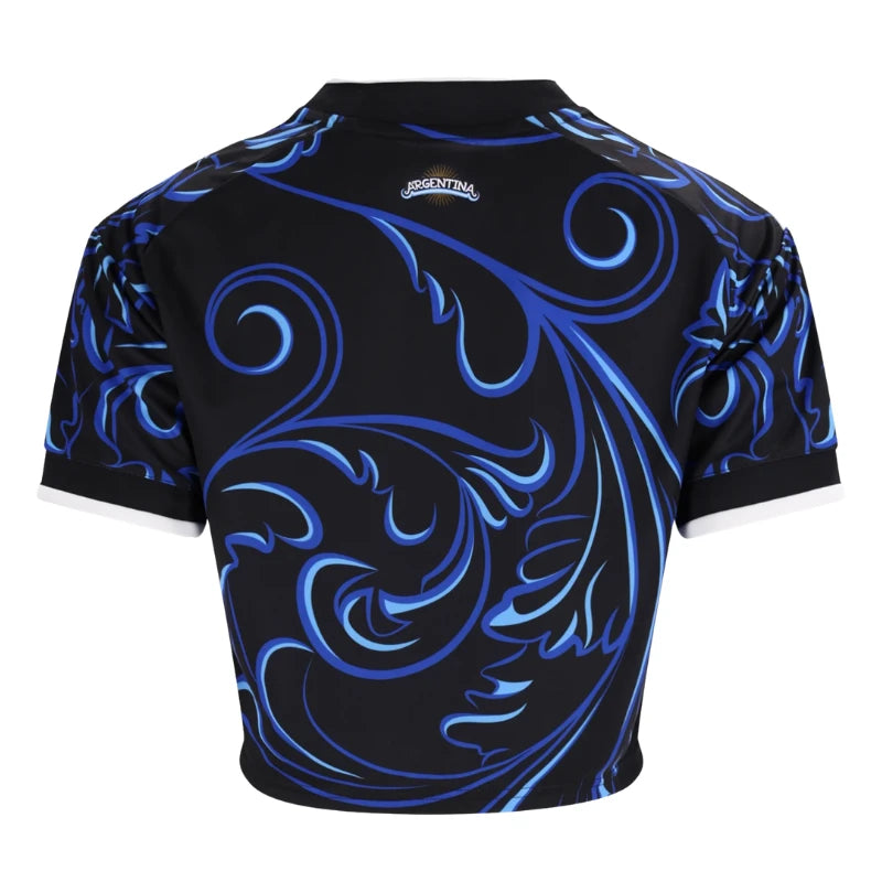 2026 Argentina Crop Top Away Jersey Back