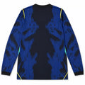 2026 Brazil Away Long Sleeve Jersey Front Back
