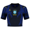 2026 Brazil Crop Top Away Jersey FRONT