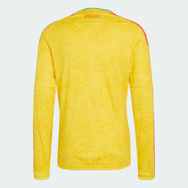 2026 Colombia Long Sleeve Home Jersey Back