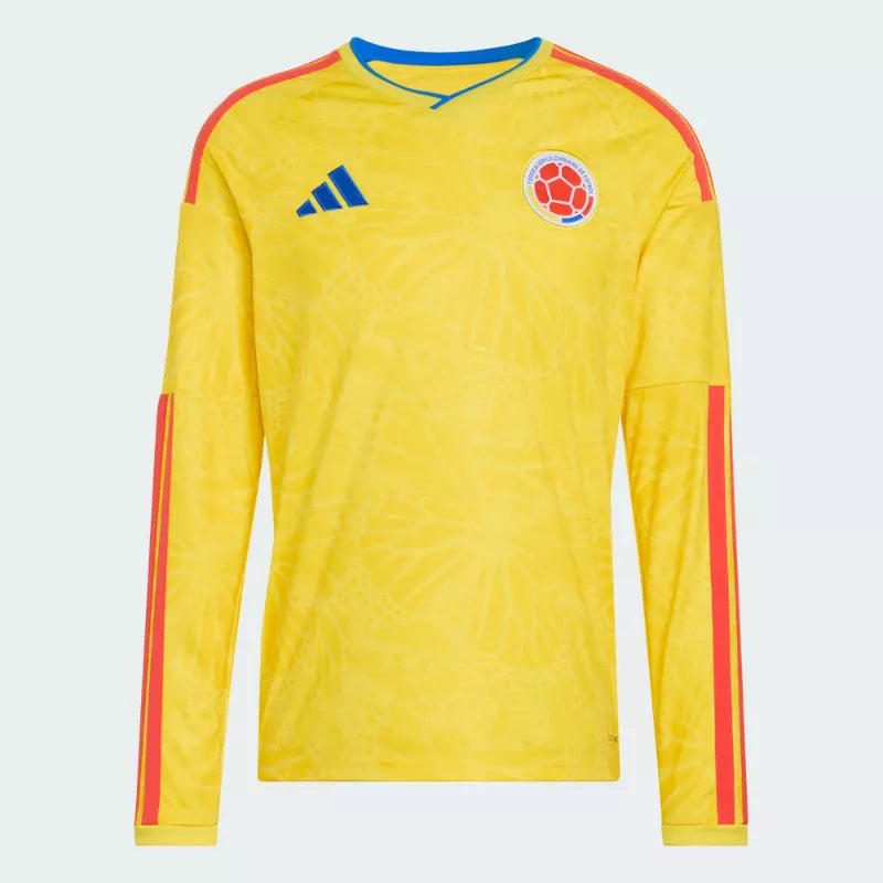 2026 Colombia Long Sleeve Home Jersey Front