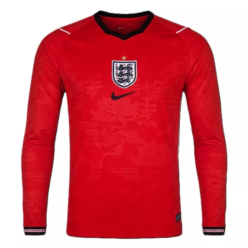 2026 England Away Long Sleeve Jersey Front