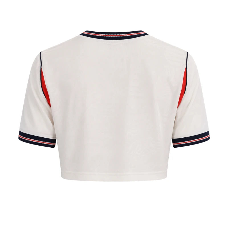 2026 England Crop Top Home Jersey Back