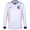 2026 England Home Long Sleeve Jersey Front