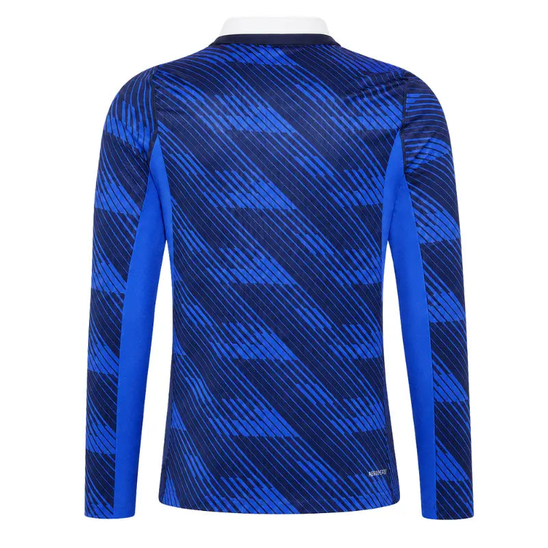 2026 France Home Long Sleeve Jersey Back