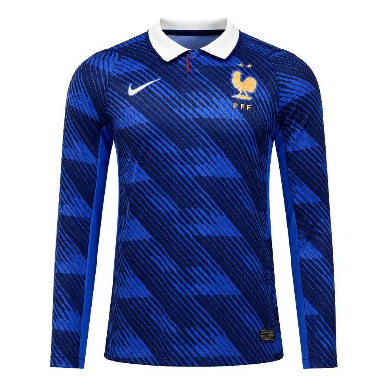 2026 France Home Long Sleeve Jersey Front