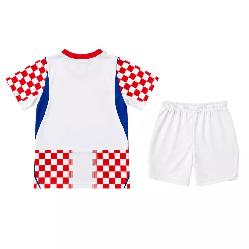2026 Kids Croatia Home Kit Back