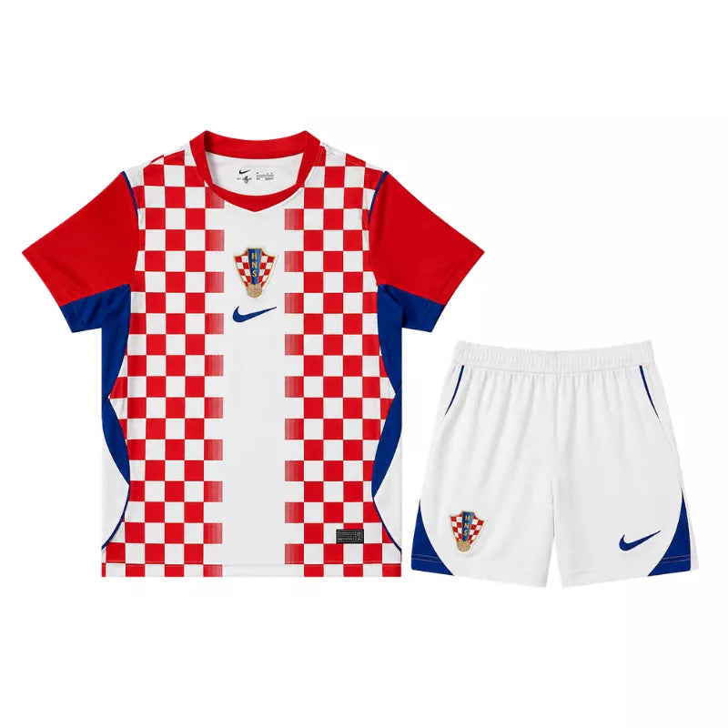 2026 Kids Croatia Home Kit Front