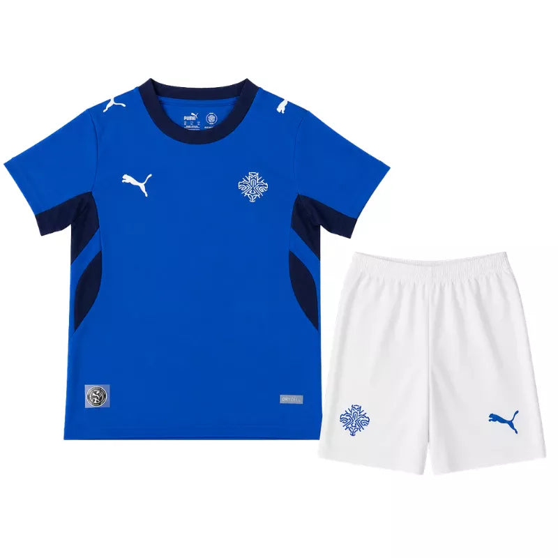 2026 Kids Iceland Home Kit Front