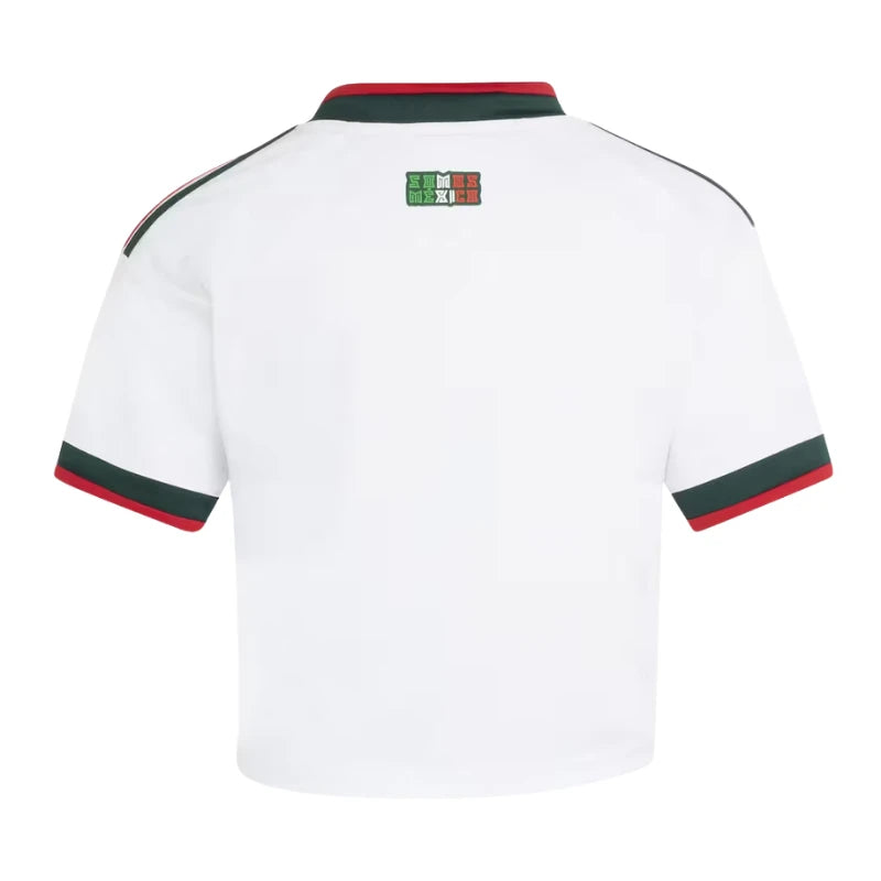 2026 Mexico Crop Top Away Jersey Back