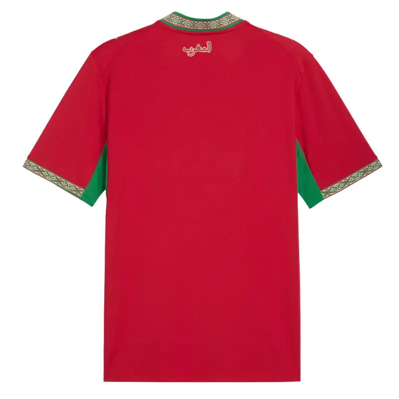 2026 Morocco Home Jersey Back