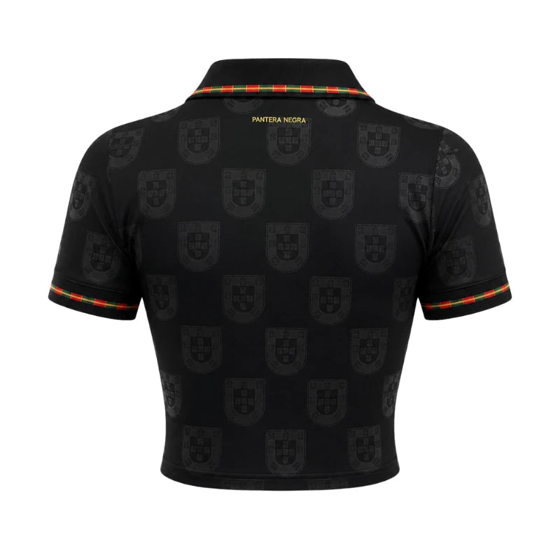 2026 Portugal Pantera Crop Top Jersey Back