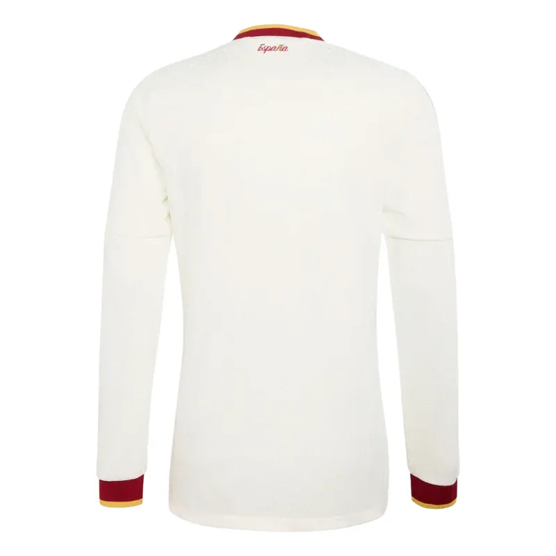 2026 Spain Away Long Sleeve Jersey Back
