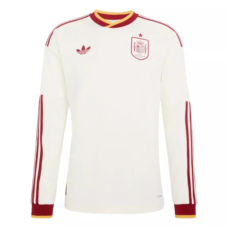 2026 Spain Away Long Sleeve Jersey Front
