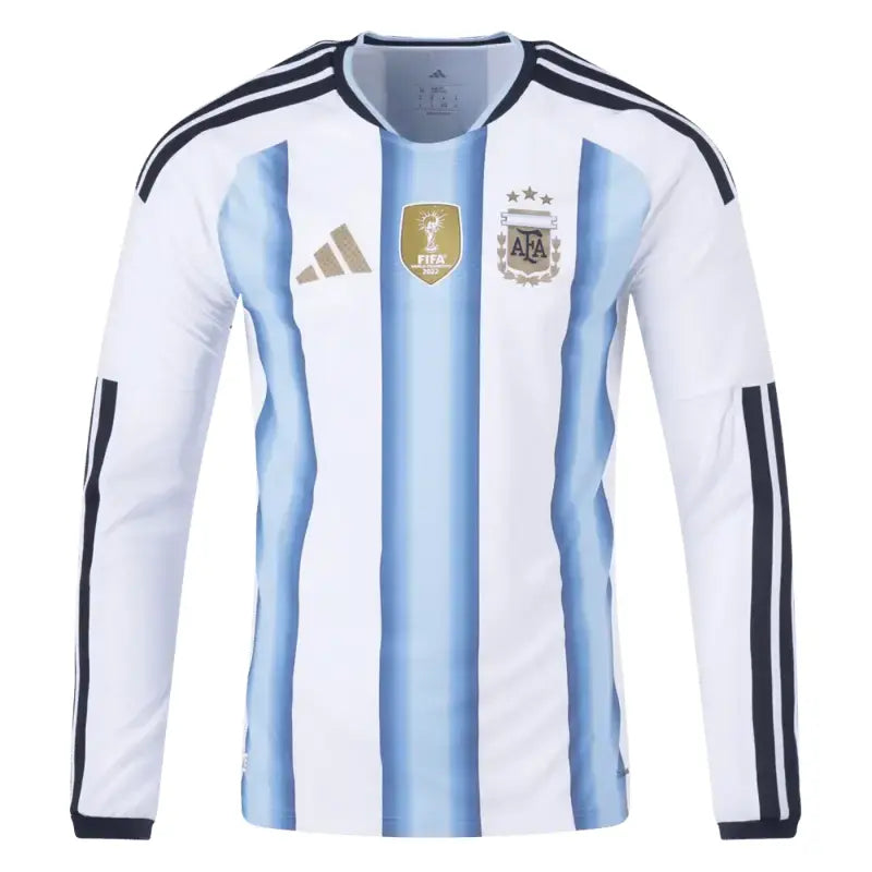 Argentina 2026 World Cup Long Sleeve Home Jersey Front