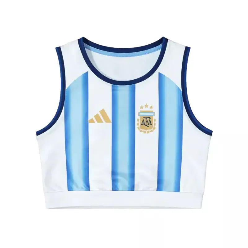 2026 Argentina’s Special Edition Crop Top Jersey Front