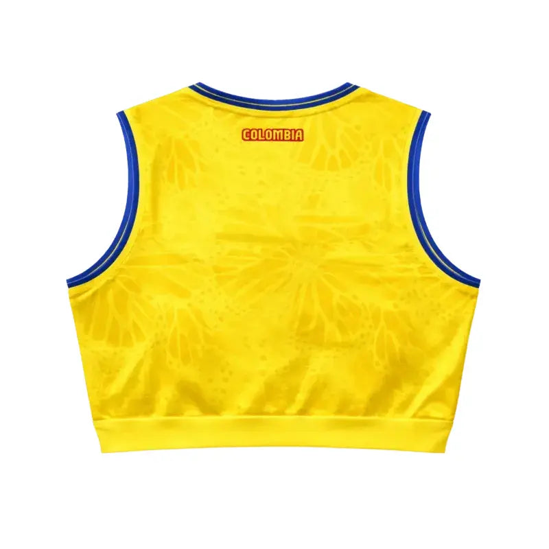 2026 Colombia’s Special Edition Crop Top Jersey Back