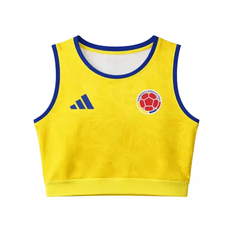 2026 Colombia’s Special Edition Crop Top Jersey Front