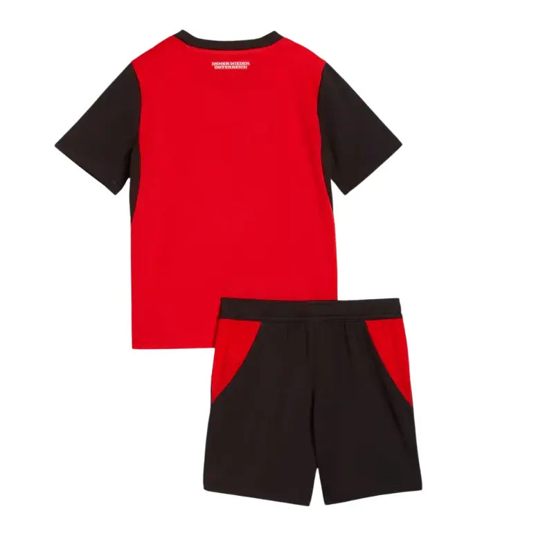 2026 Kids Austria Home Kit Back