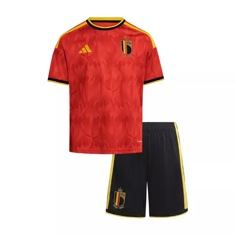 2026 Kids Belgium Home Kit Front
