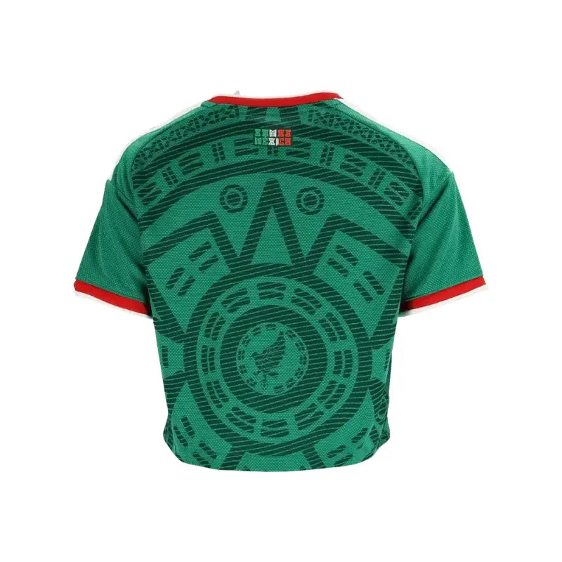 2026 Mexico Crop Top Home Jersey Back