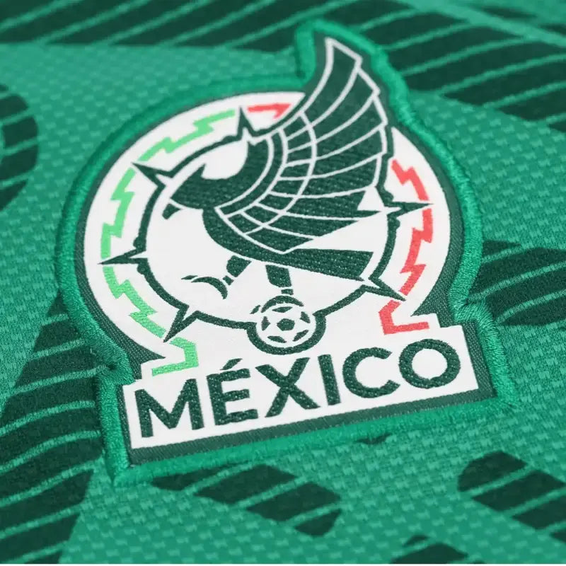 2026 Mexico Crop Top Home Jersey Crest