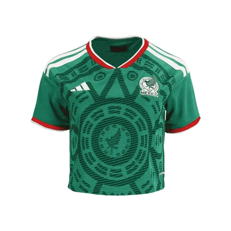 2026 Mexico Crop Top Home Jersey Front