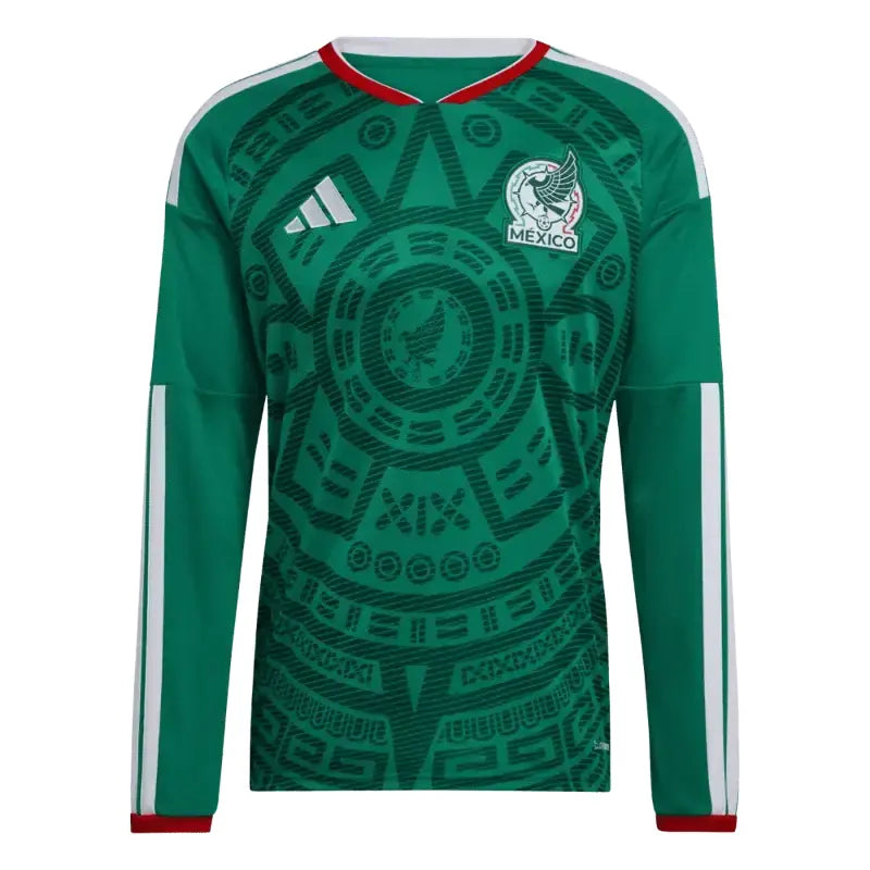 Mexico 2026 World Cup Long Sleeve Home Jersey Front