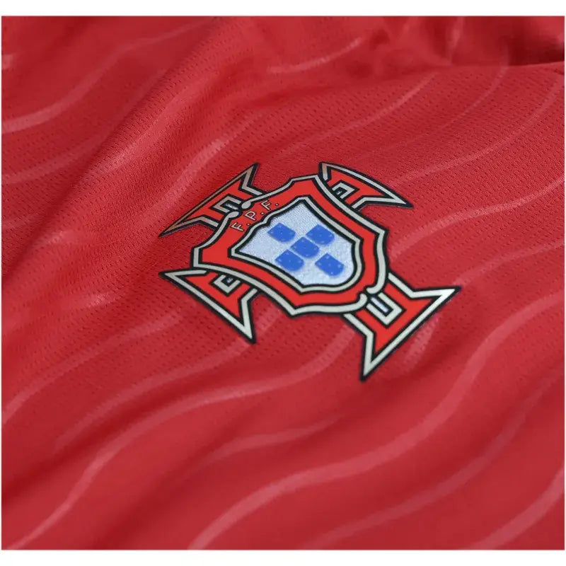 2026 Portugal Home Long Sleeve Jersey Crest