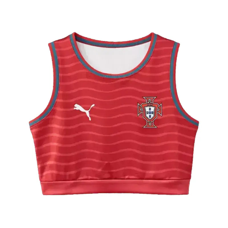 2026 Portugal's Special Edition Crop Top Jersey Front