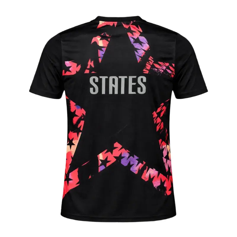 2026 USMNT Black Goalkeeper Jersey Back