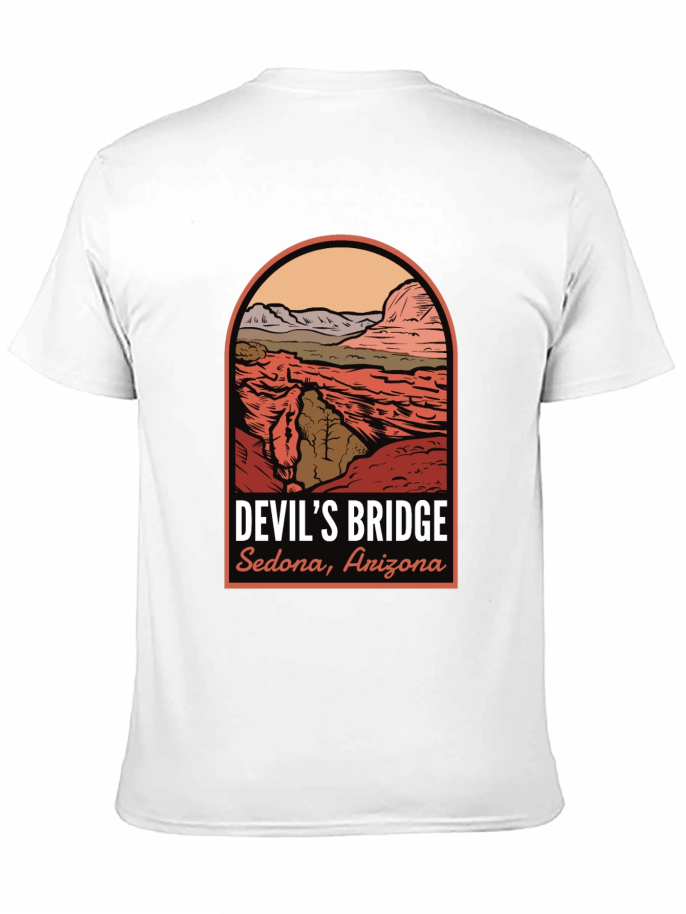 Devils Bridge Arizona Graphic Tee - Sedona Adventure Shirt