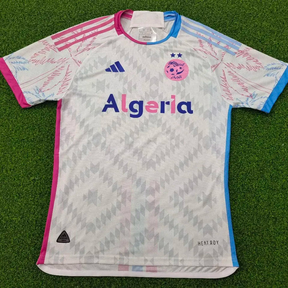 2025 Algeria Special Edition Player Version Jersey A31 Detail 4