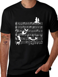 Mermaid Music T-Shirt - Whimsical Sea Song