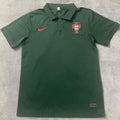 2024/25 Portugal Green POLO Short Jersey Front