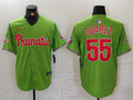 Men's Philadelphia Phillies Ranger Suarez #55 Green Limited Player Jerseys