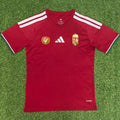 2026/27 Hungary Home Red Fans Soccer Jersey Front