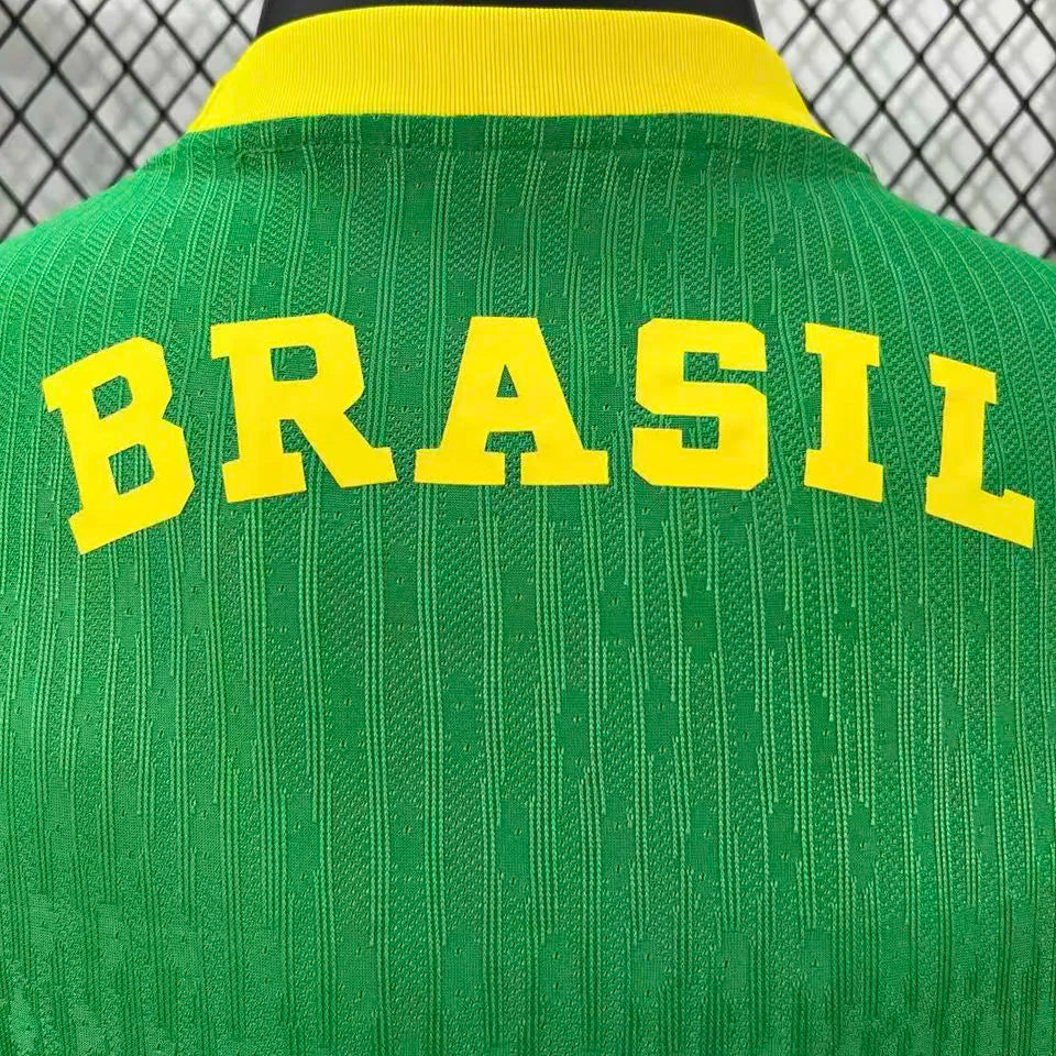 2026/27 Brazil Green Special Edition Player Version Soccer Jersey Detail 2